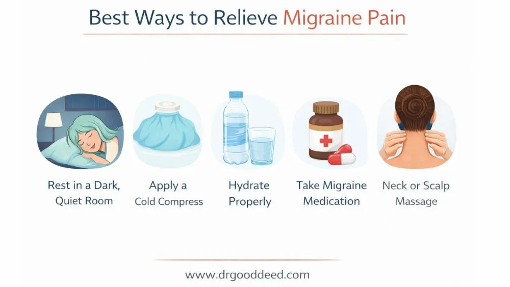 How to Get Rid of a Migraine: Effective Ways to Relieve Migraine Pain Fast 6 Best Ways to Relieve Migraine Pain