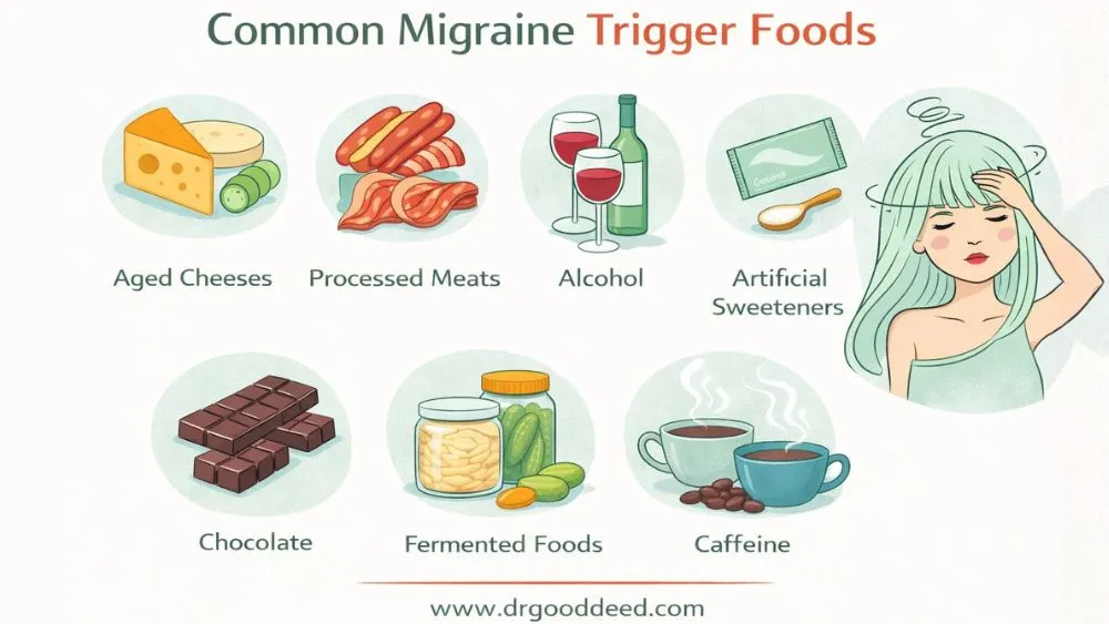 Foods That Trigger Migraines: Common Diet Triggers to Avoid 6 Common Migraine Trigger Foods