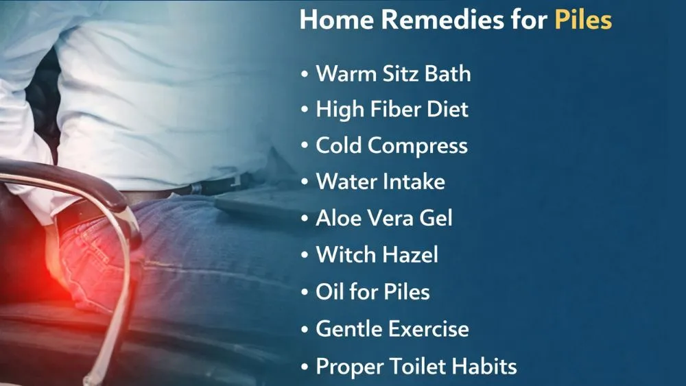 Home Remedies for Piles