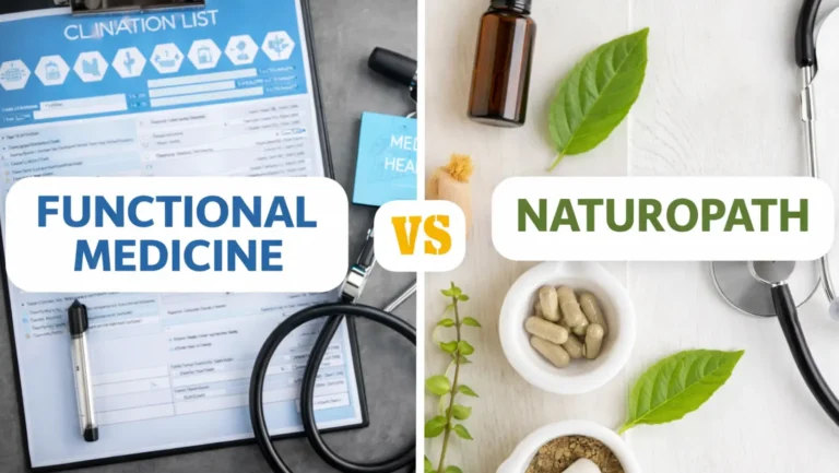 functional medicine vs naturopath