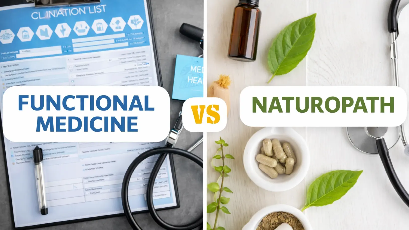 Functional Medicine Vs Naturopath: Key Differences Explained