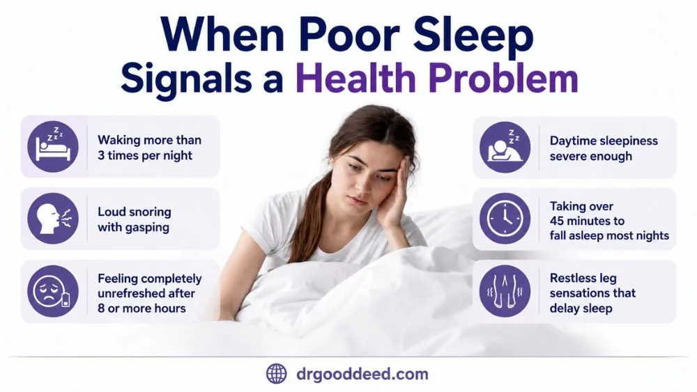 When Poor Sleep Signals a Health Problem