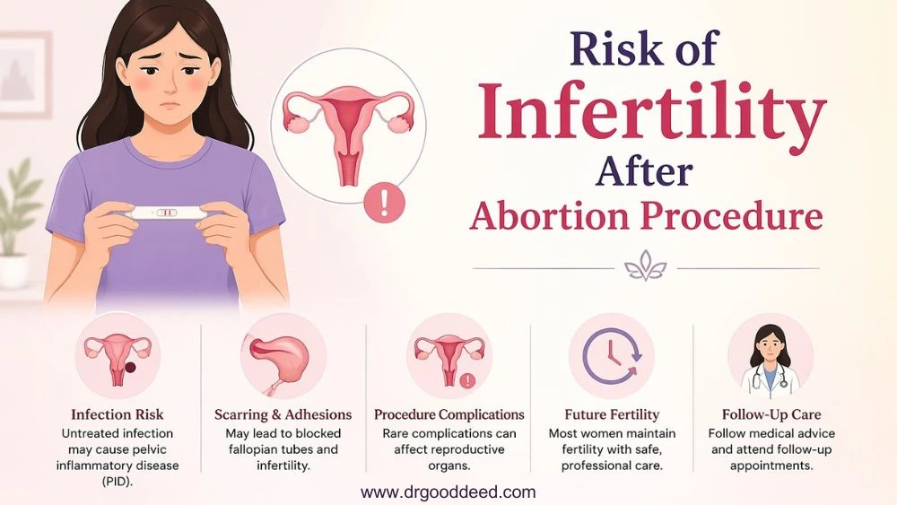 Risk of Infertility After Abortion Procedure