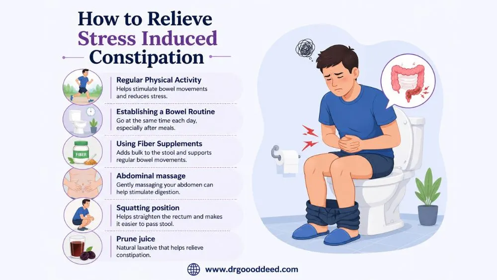 How to Relieve Stress Induced Constipation