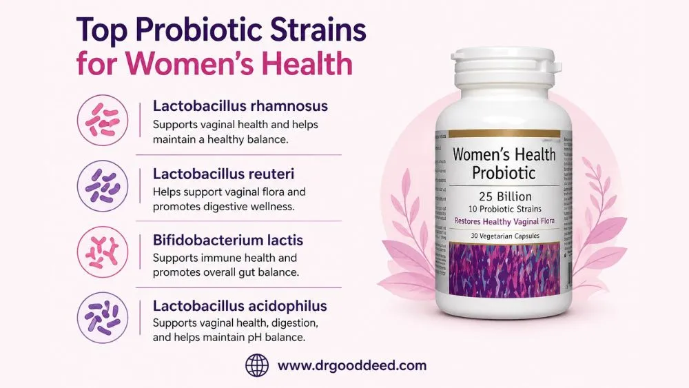 Top Probiotic Strains for Women's Health