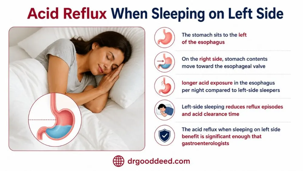 Acid Reflux When Sleeping on Left Side