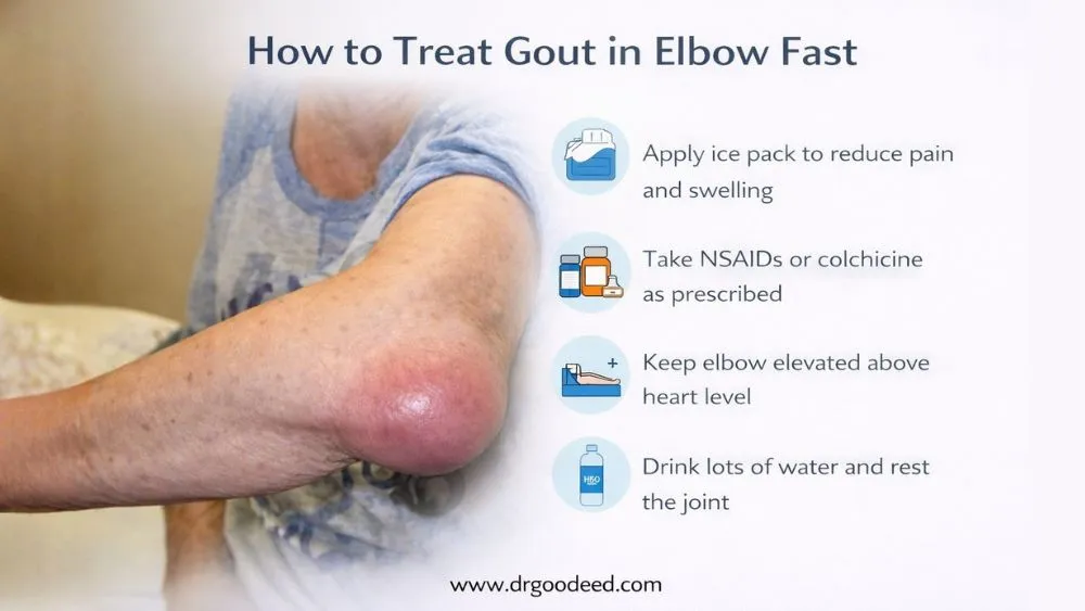 How to Treat Gout in Elbow Fast