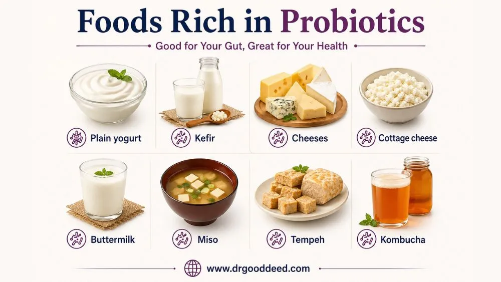 Foods Rich in Probiotics List