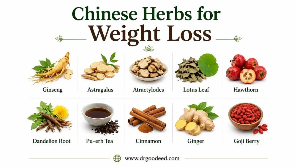 Chinese Herbs for Weight Loss
