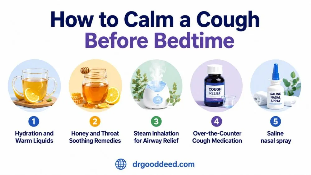 How to Calm a Cough Before Bedtime