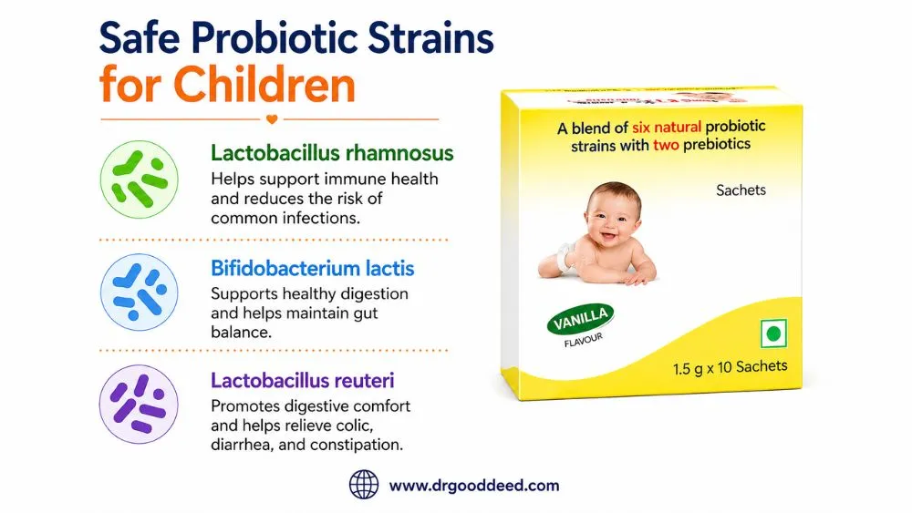 Safe Probiotic Strains for Children