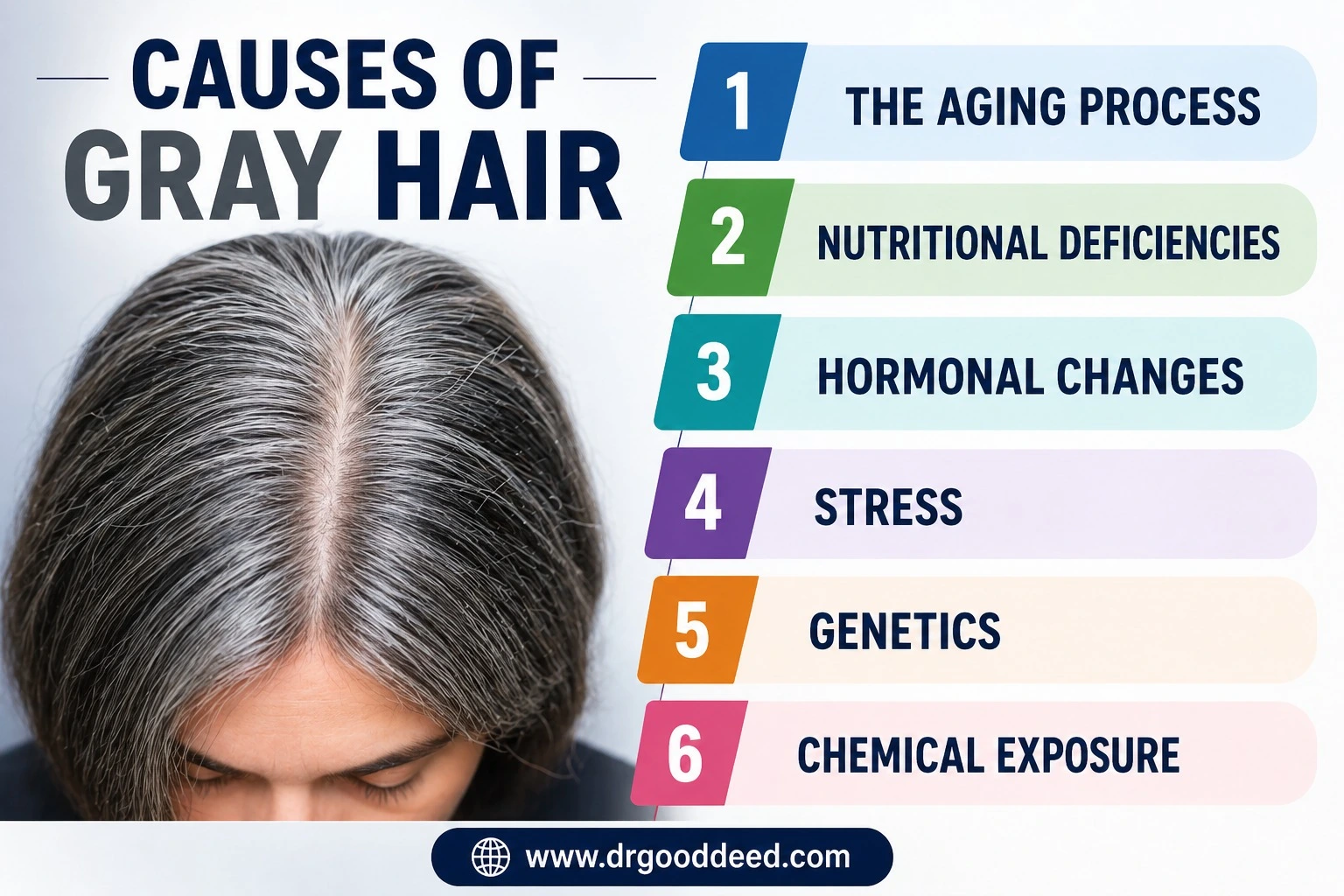 Causes of Gray Hair