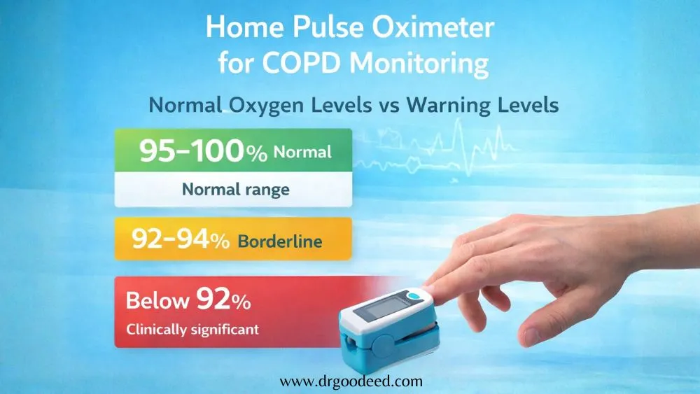 Home Pulse Oximeter for COPD Monitoring