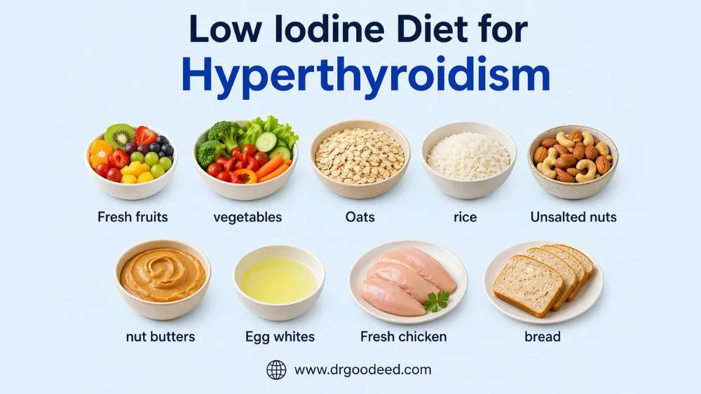 Low Iodine Diet for Hyperthyroidism