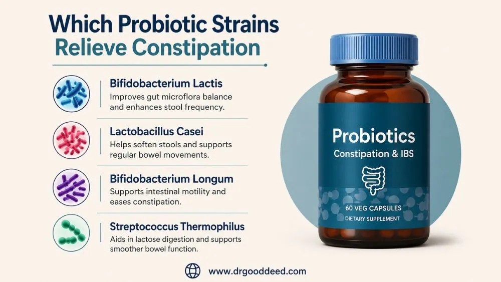 Which Probiotic Strains Relieve Constipation