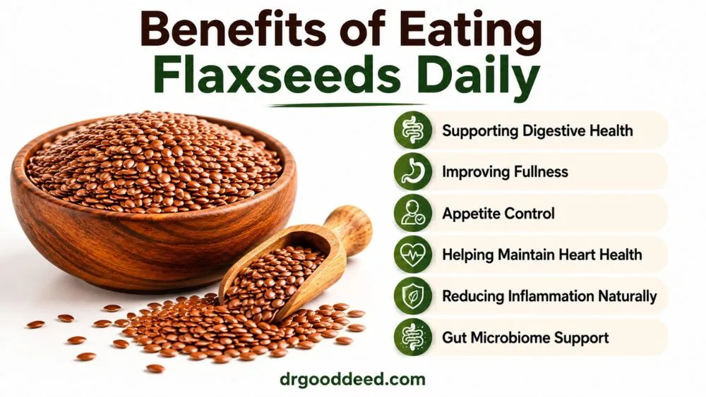 Benefits of Eating Flaxseeds Daily