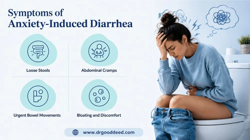 Symptoms of Anxiety-Induced Diarrhea