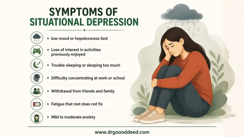 Symptoms of Situational Depression
