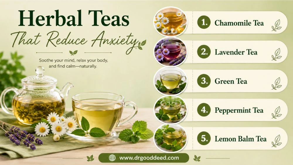 Herbal Teas That Reduce Anxiety