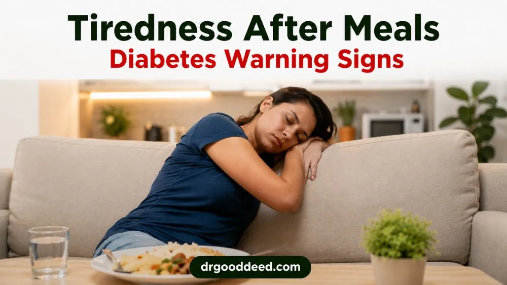 Tiredness After Meals Diabetes Warning Signs