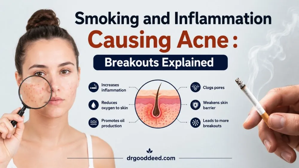 Smoking and Inflammation Causing Acne