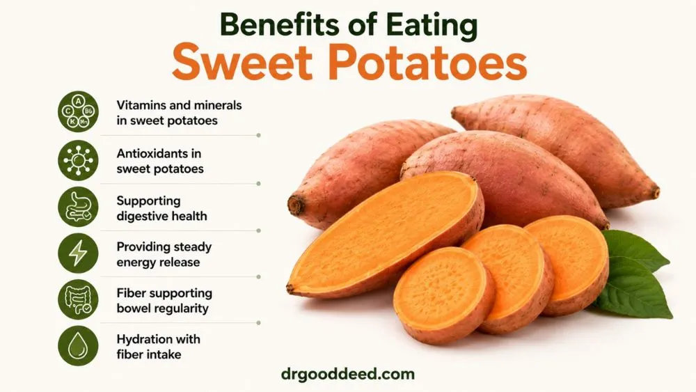 Benefits of Eating Sweet Potatoes Daily
