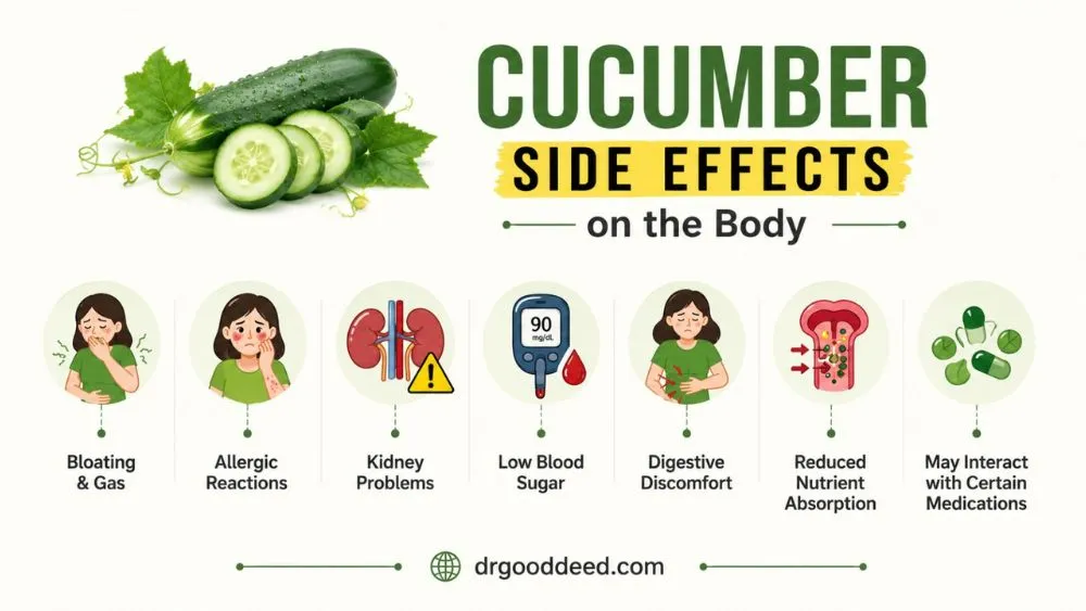 Cucumber Side Effects on the Body