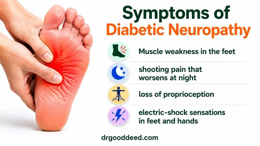 Symptoms of Diabetic Neuropathy