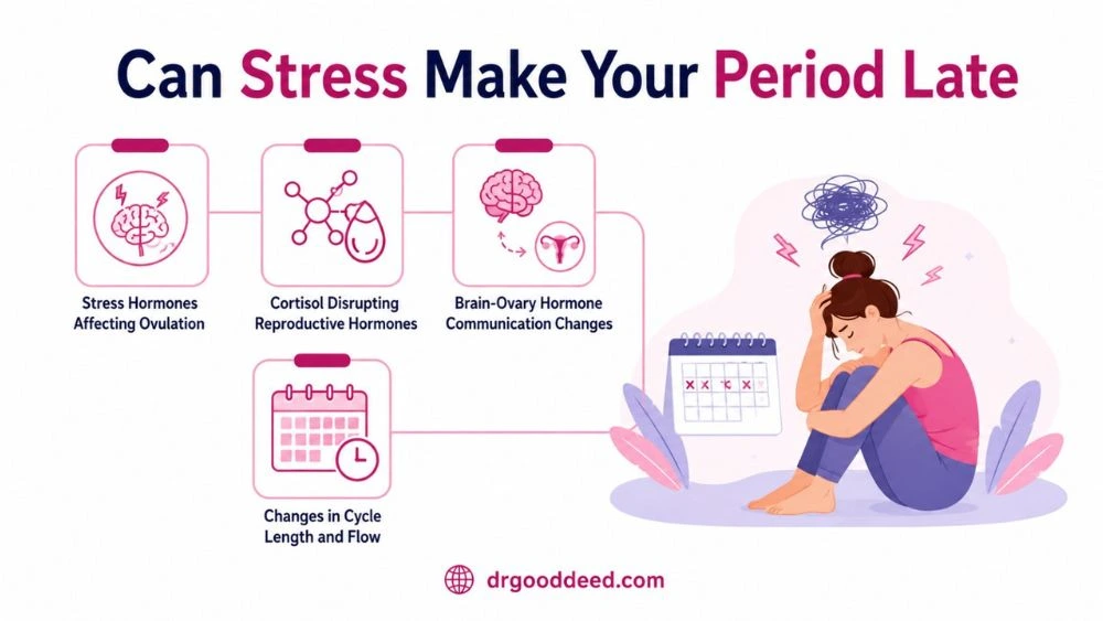 Can Stress Make Your Period Late