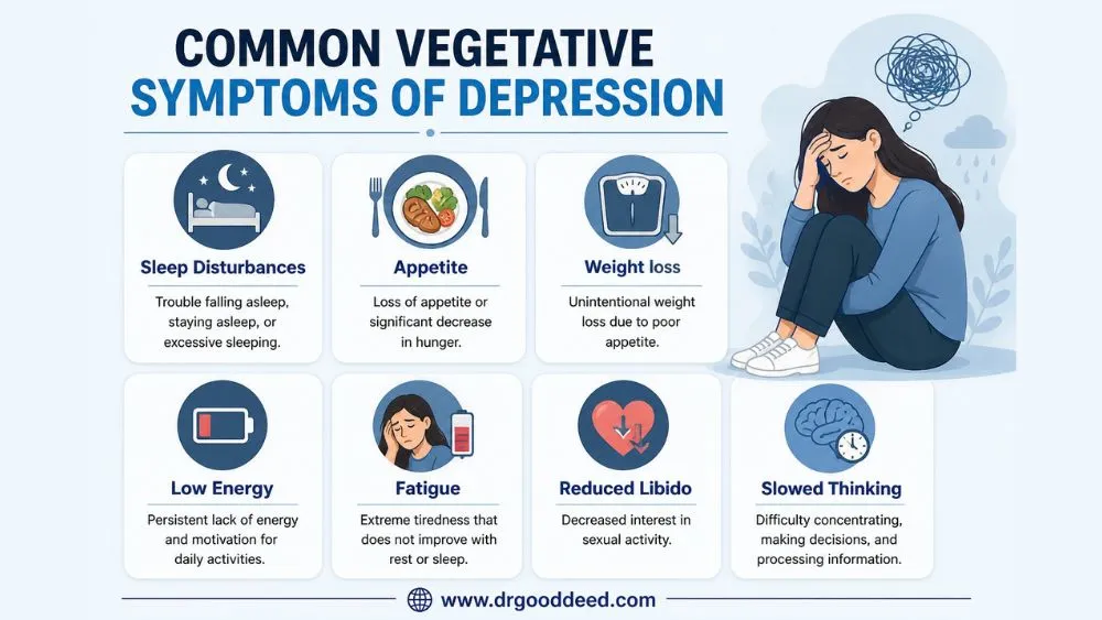 Common Vegetative Symptoms of Depression