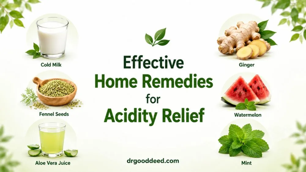 Effective Home Remedies for Acidity Relief