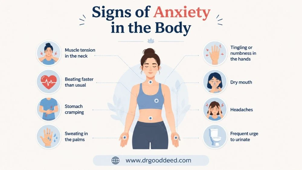 Signs of Anxiety in the Body