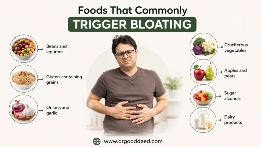 Foods That Commonly Trigger Bloating