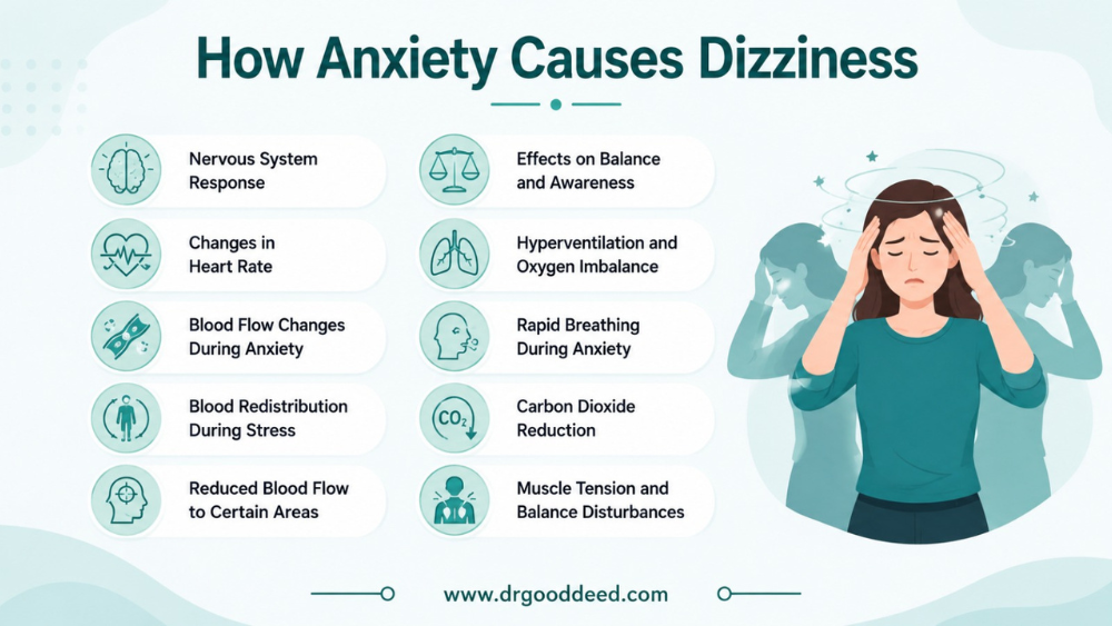 How Anxiety Causes Dizziness