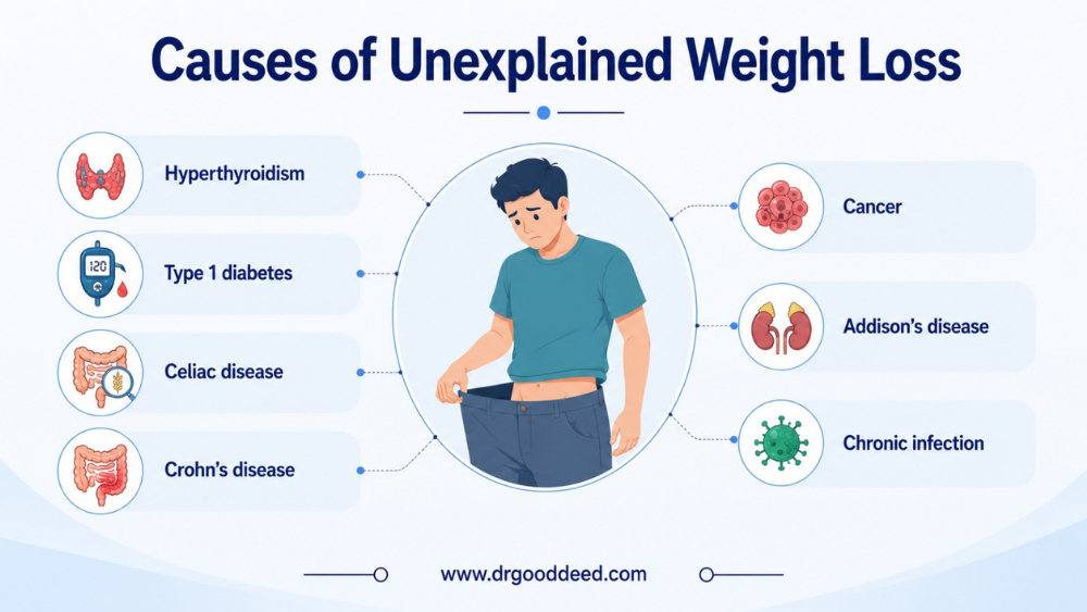 Causes of Unexplained Weight Loss