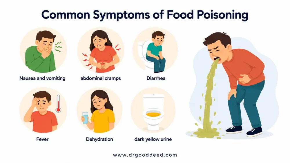 Common Symptoms of Food Poisoning