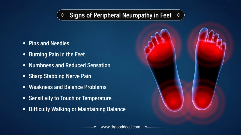 Signs of Peripheral Neuropathy in Feet