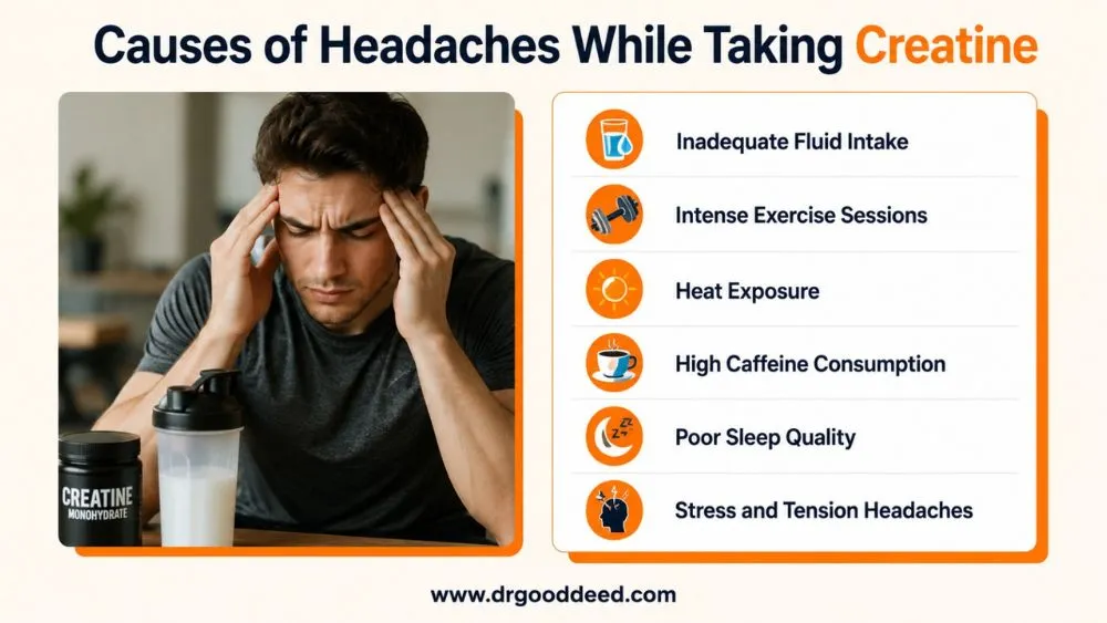 Causes of Headaches While Taking Creatine
