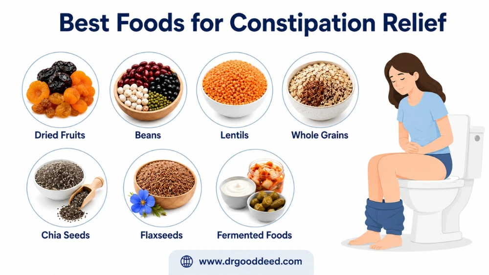 Best Foods for Constipation Relief