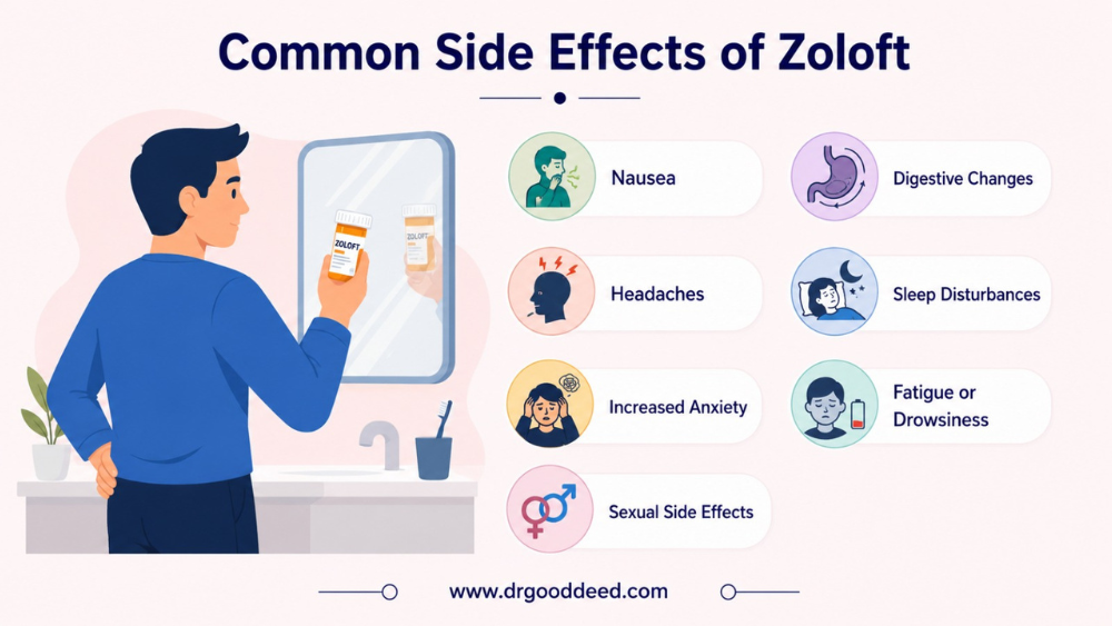 Side Effects During First Weeks of Sertraline