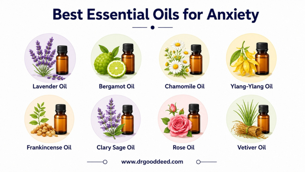 Essential Oils for Anxiety: Best Oils, Benefits, and How to Use Them Safely 6 Best Essential Oils for Anxiety