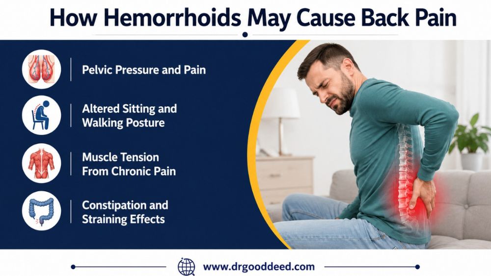 How Hemorrhoids May Cause Back Pain
