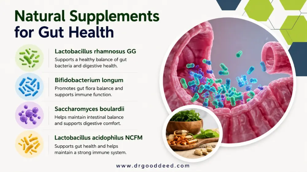 Natural Supplements for Gut Health