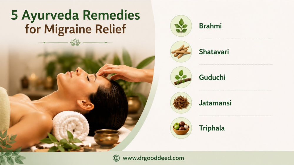 Ayurvedic Treatment for Migraine: Remedies, Therapies, and Lifestyle Support 6 Herbal Ayurvedic Remedies for Migraine