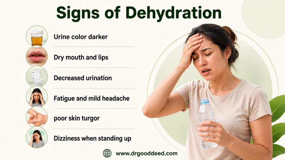 Signs of Dehydration