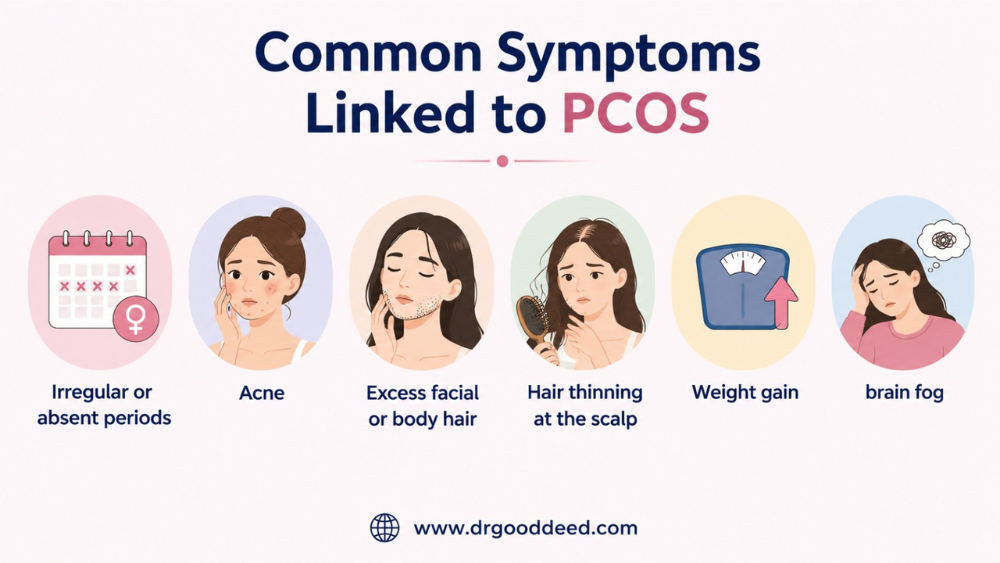 PCOS and Migraines: Understanding the Hormonal Connection and Relief Strategies 6 Common Symptoms Linked to PCOS