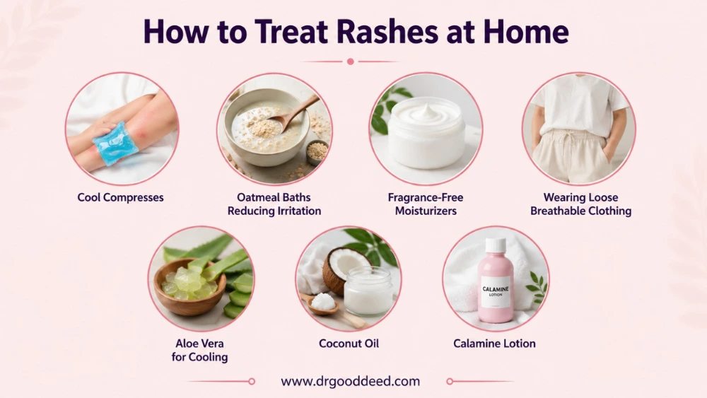How to Treat Rashes at Home