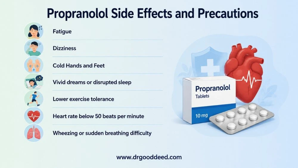 Propranolol Side Effects and Precautions