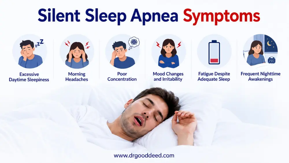 Silent Sleep Apnea Symptoms