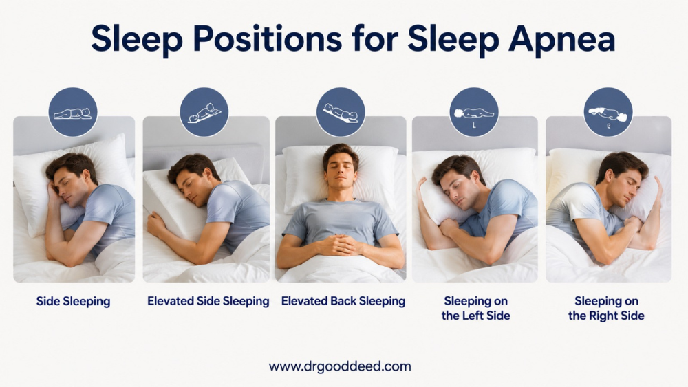 Positions for Sleep Apnea